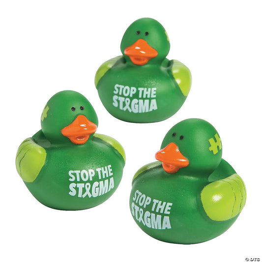Mental Health Rubber Ducks (12 pcs)