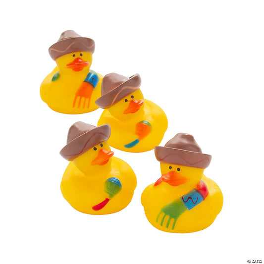 Fiesta Rubber Ducks (12 pcs)