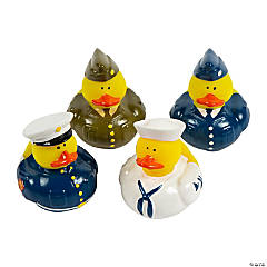 Armed Forces Rubber Ducks (12 pcs)