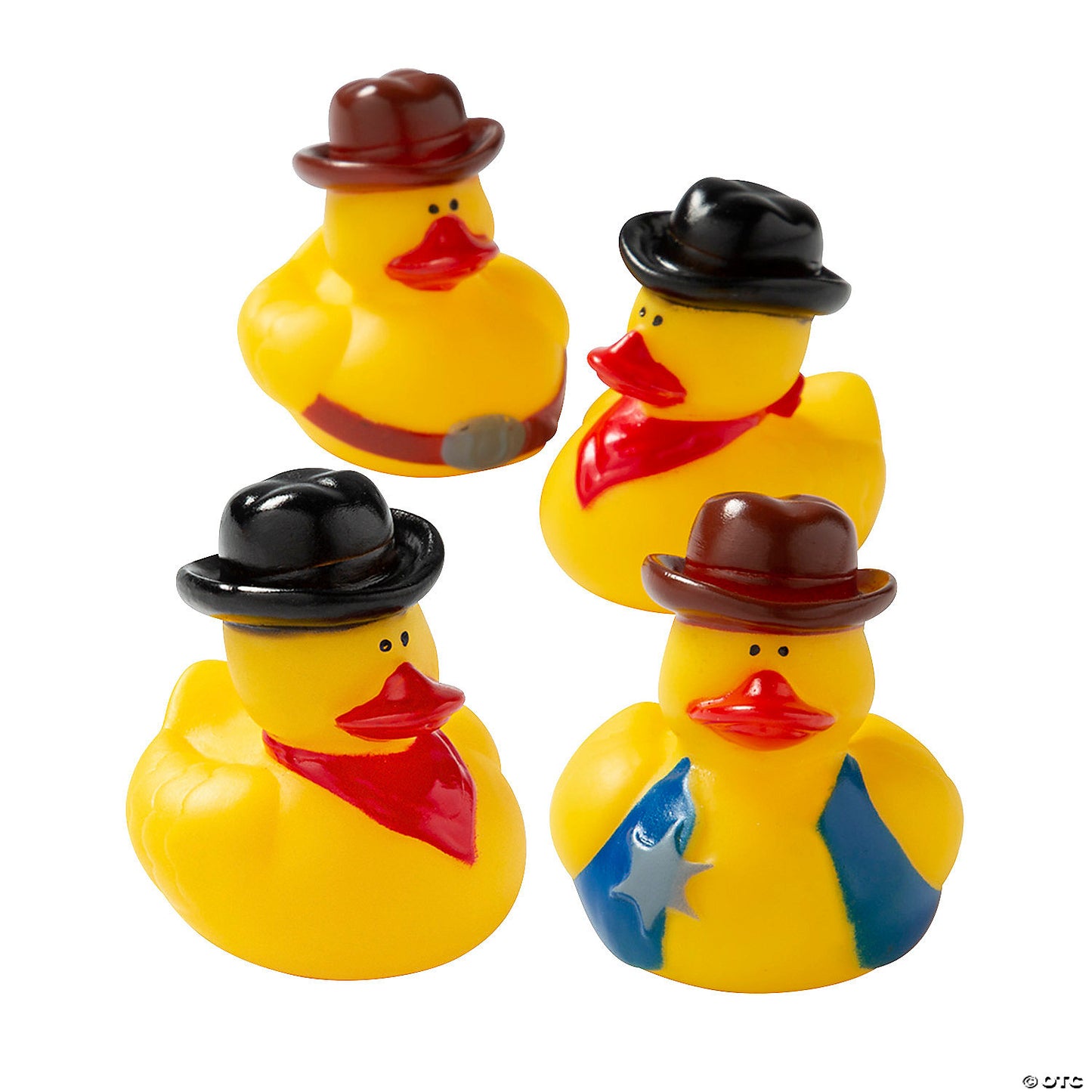 Cowboy Rubber Ducks (12 pcs)