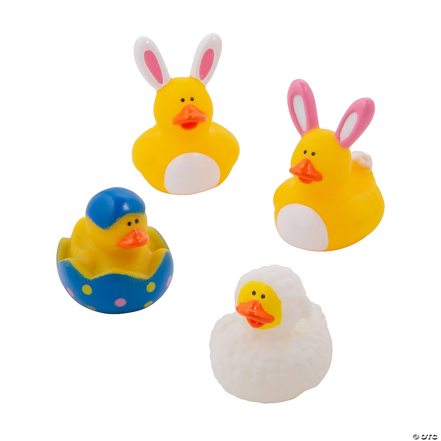 Easter Rubber Ducks (12 pcs)