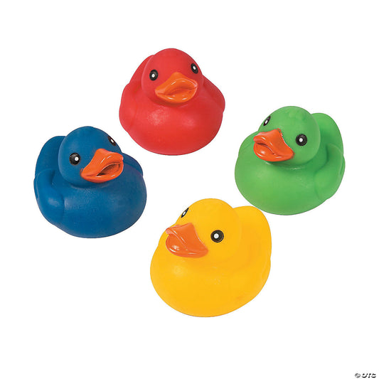 Floating Rubber Ducks (12 pcs)