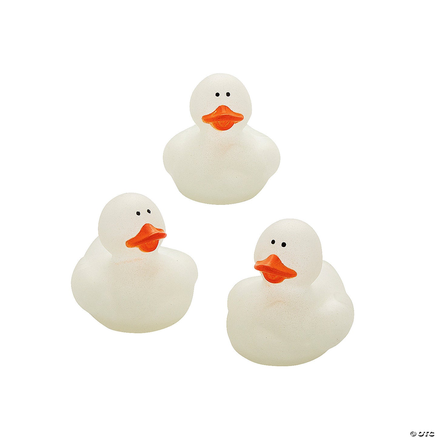 Glow in Dark Rubber Ducks (12 pcs)