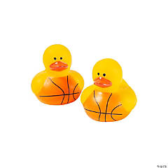 Mini Basketball Rubber Ducks