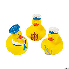 Nautical Rubber Ducks (12 pcs)