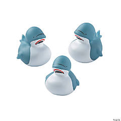 shark rubber ducks (12 pcs)