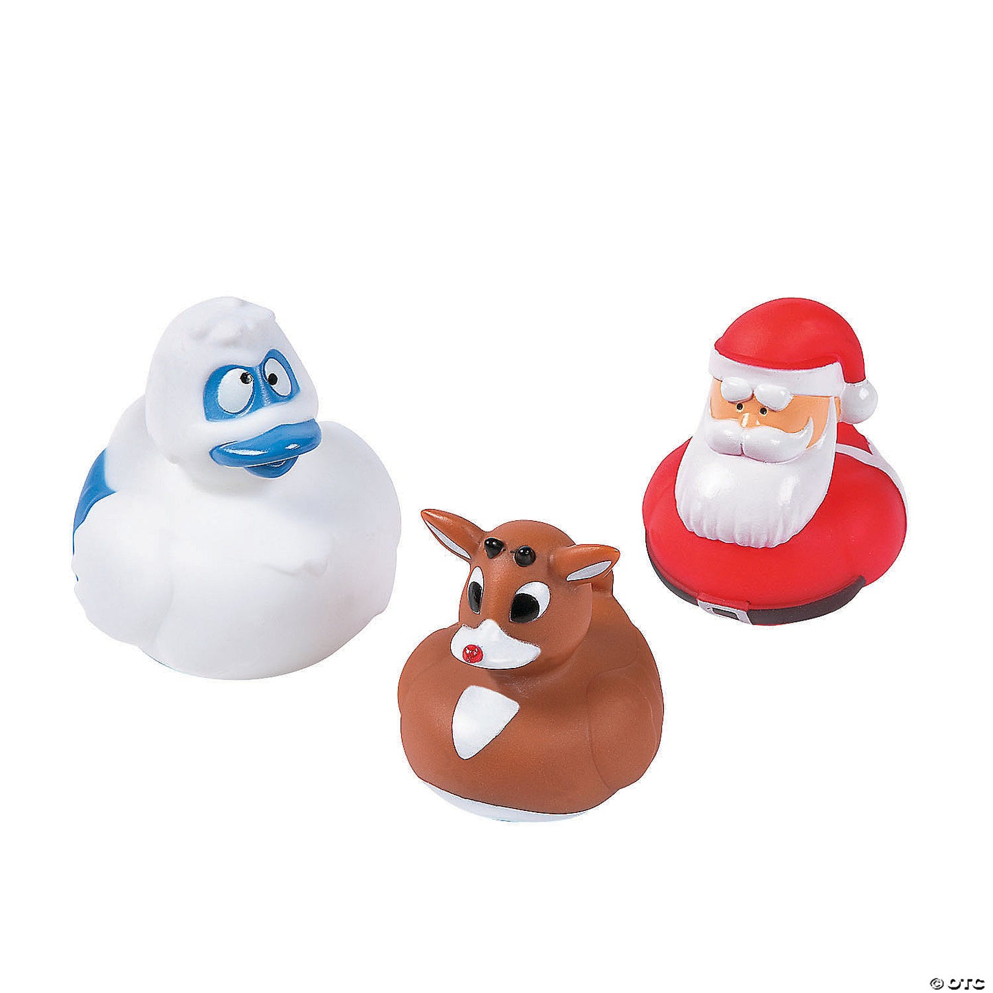 Rudolph the Red Nosed Reindeer Rubber Ducks (12 pcs)