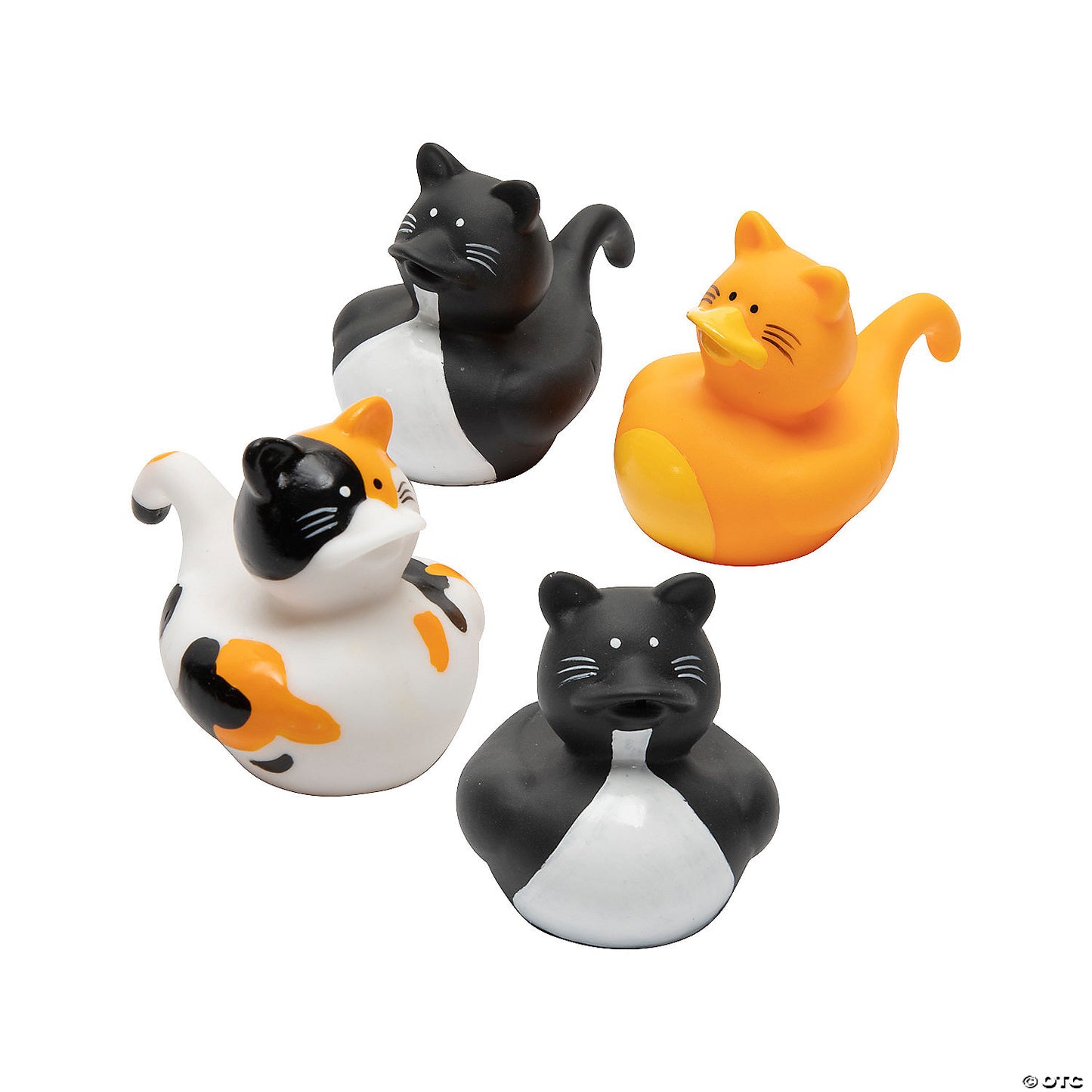 Cat Rubber Ducks (12 pcs)