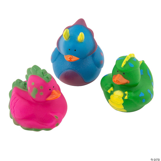 Dinosaur Rubber Ducks (12 pcs)