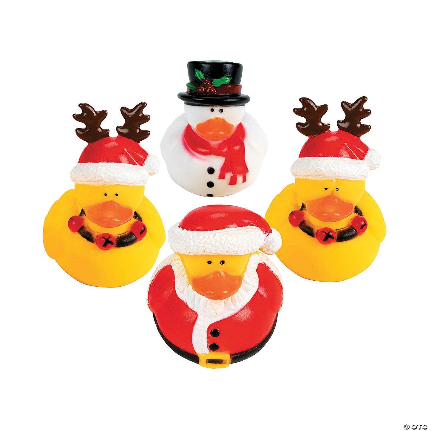 Holiday Rubber Ducks (12 pcs)