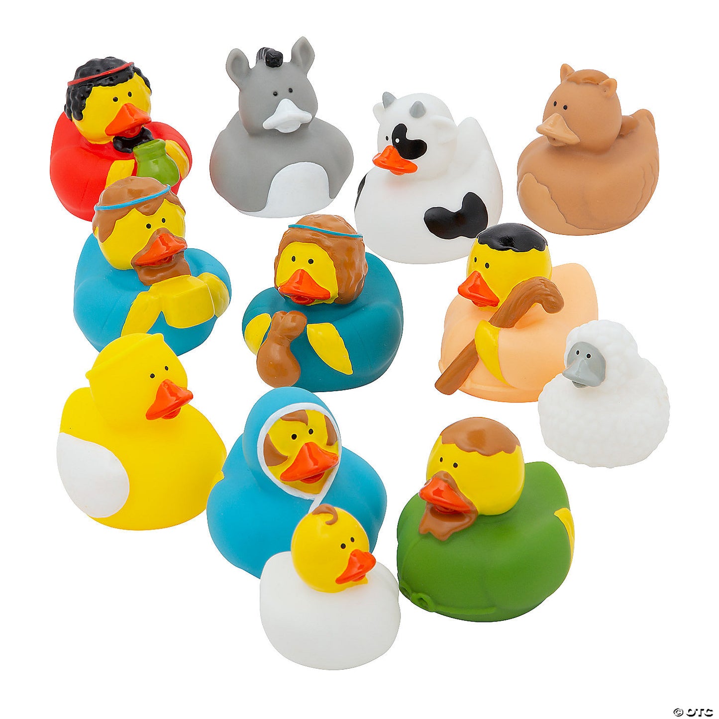 Inspirational Rubber Ducks (12 pcs)