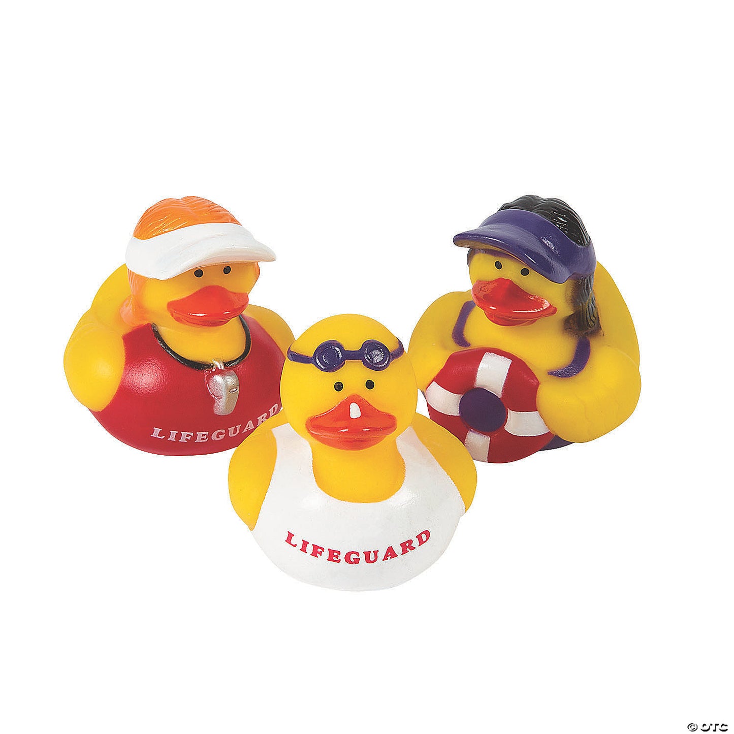 Lifeguard Rubber Ducks (12 pcs)