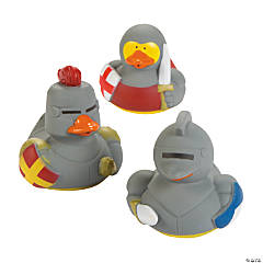 Medieval Rubber Ducks (12 pcs)