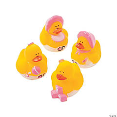 Mini Baby Girl Shower Rubber Ducks