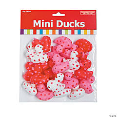 Mini Valetine Rubber Ducks