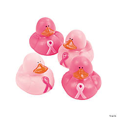 Pink Rubber Ducks (12 pcs)