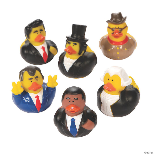 President Rubber Ducks (12 pcs)