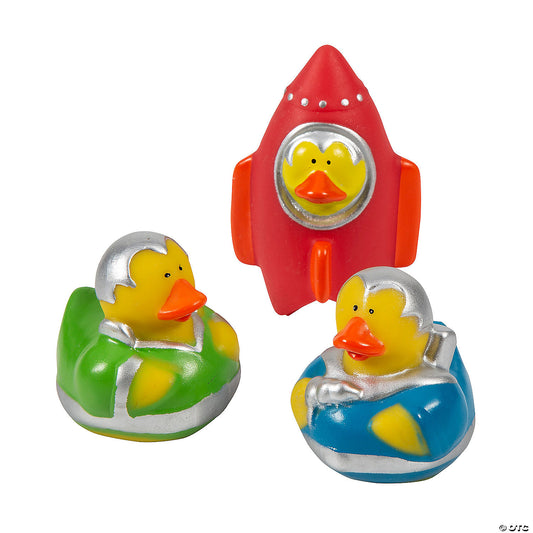 Space Explorer Rubber Ducks (12 pcs)