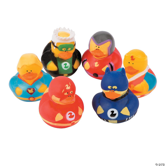 Superhero Rubber Ducks