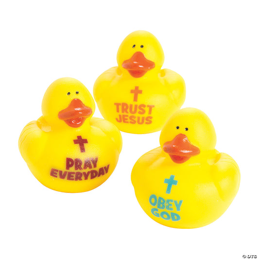 Trust, Obey & Pray Rubber Ducks