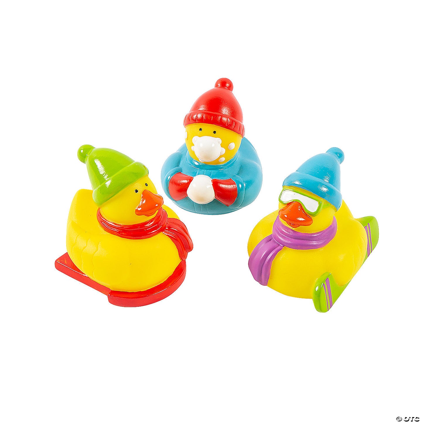 Winter Sports Rubber Ducks